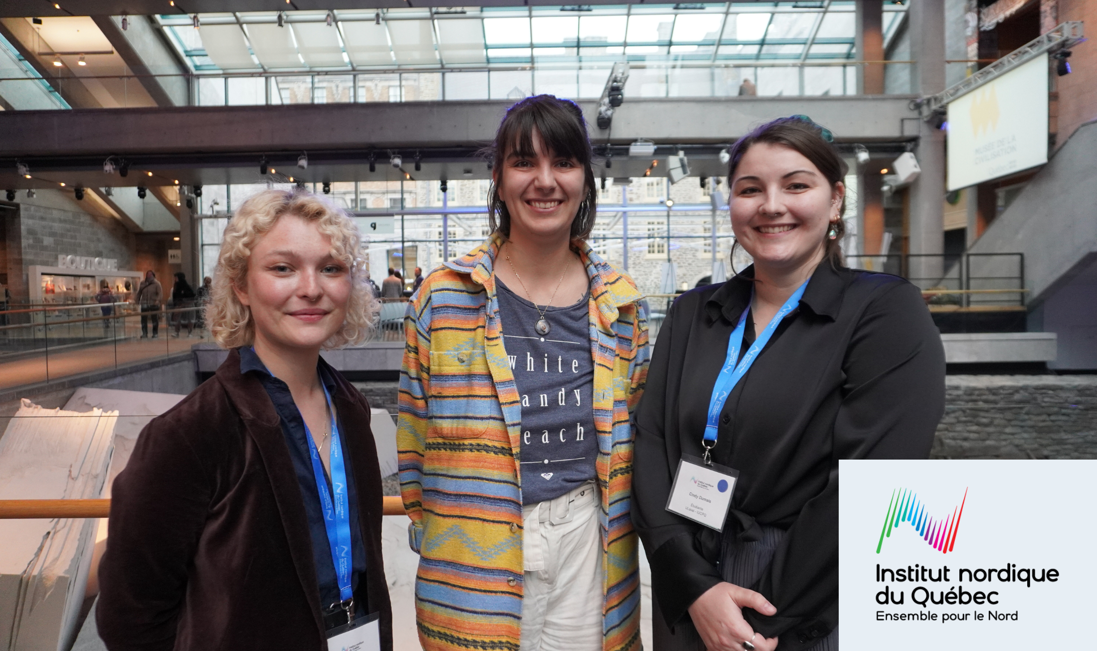 autrices des affiches scientifiques gagnantes