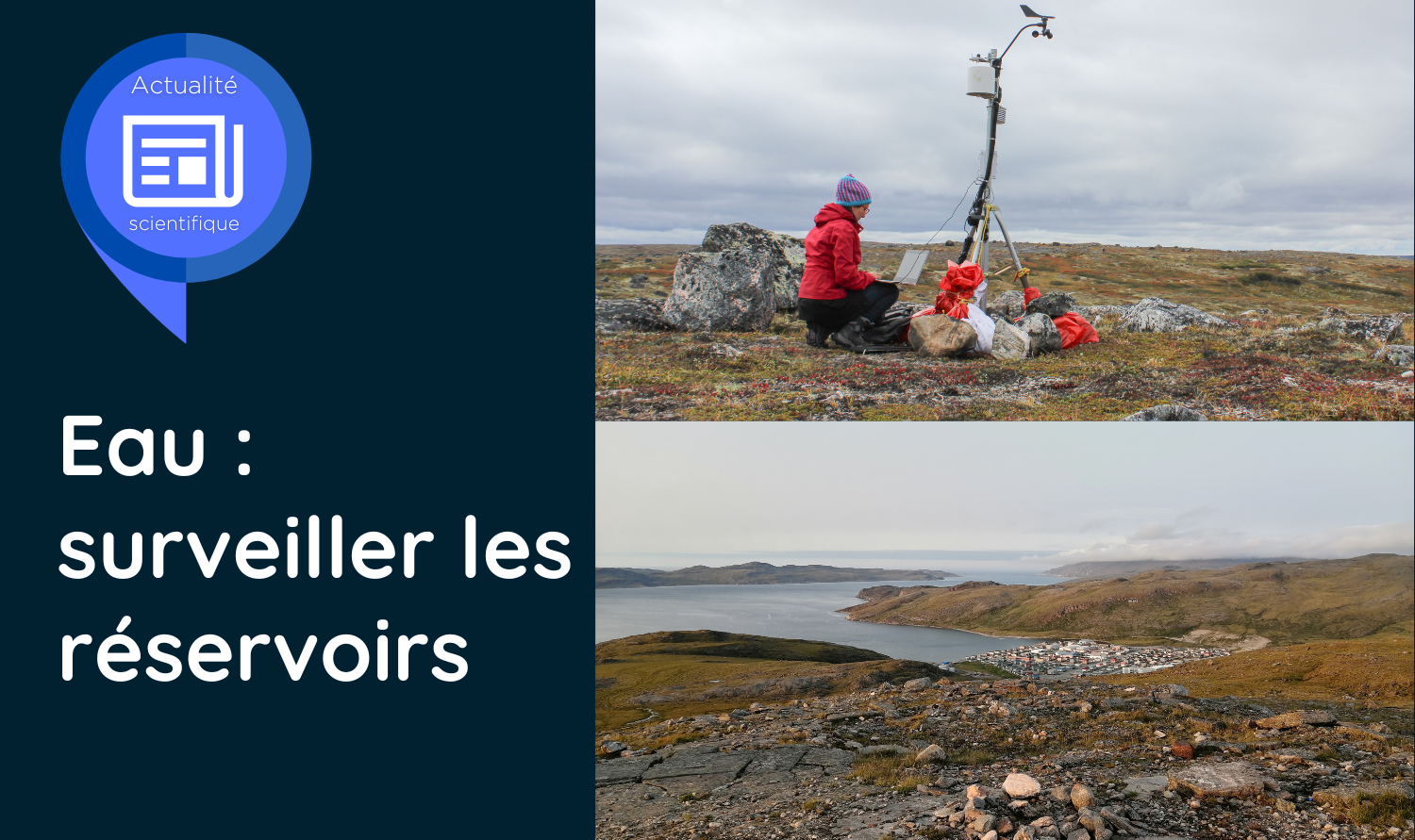 Chercheuse sur le terrain