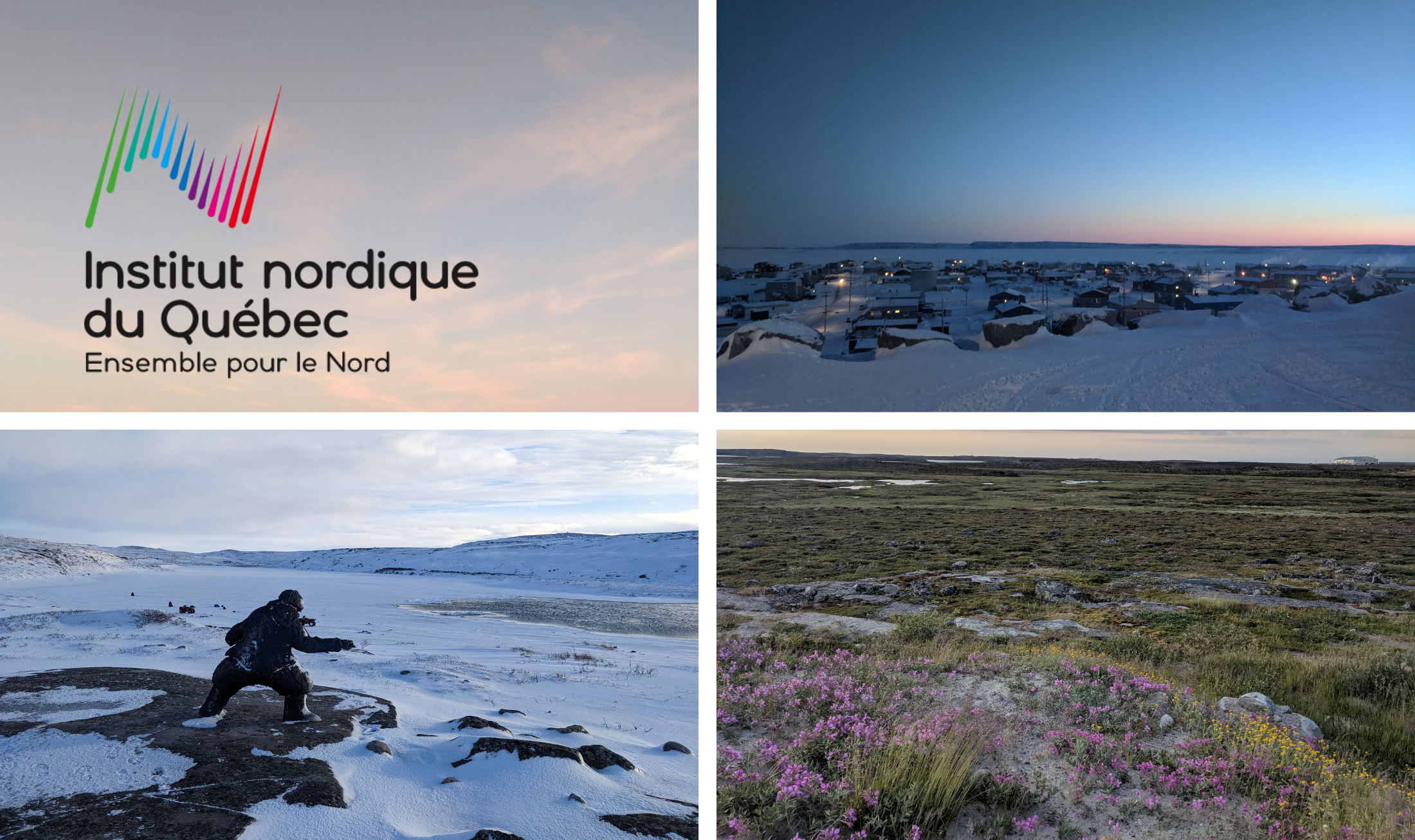 mosaïque de paysages du Nord