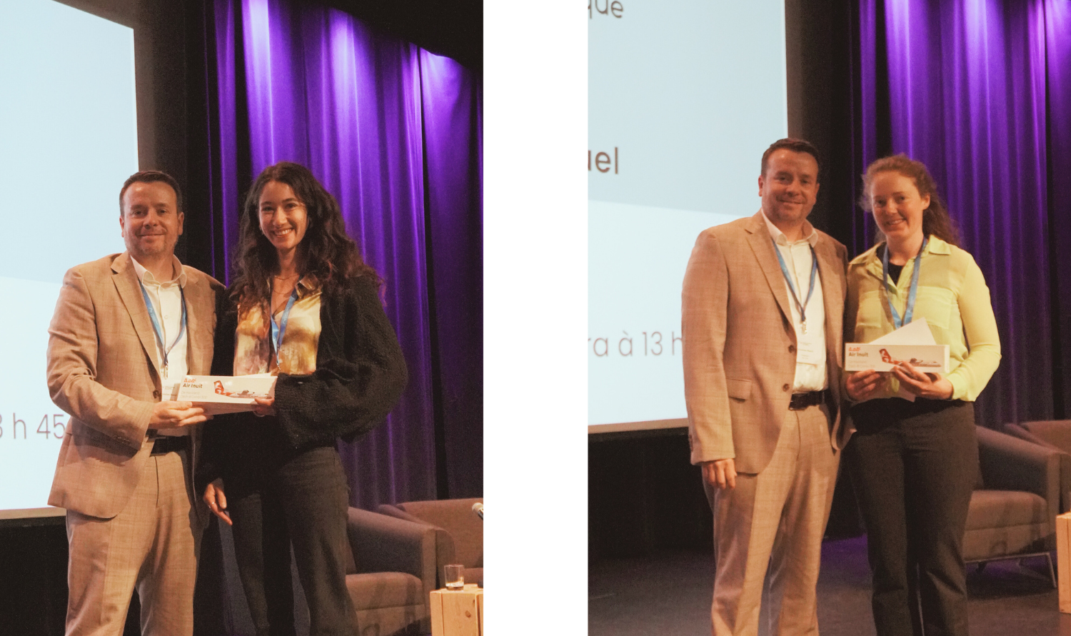 gagnantes des billets Air Inuit